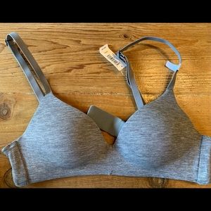 LOVE BY GAP 34 AA gray bra